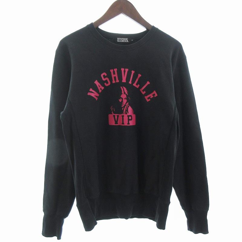 HYSTERIC GLAMOUR ヒステリックグラマー NASHVILLE ガール トレーナー