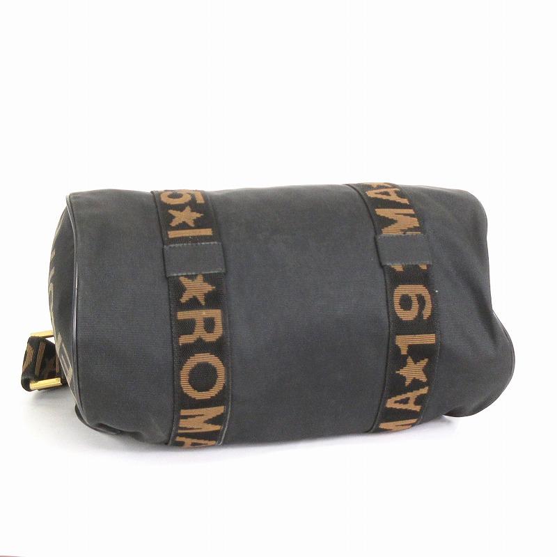 FENDI フェンディ ミニボストン ショルダーバッグ ハンド 2WAY ロゴ