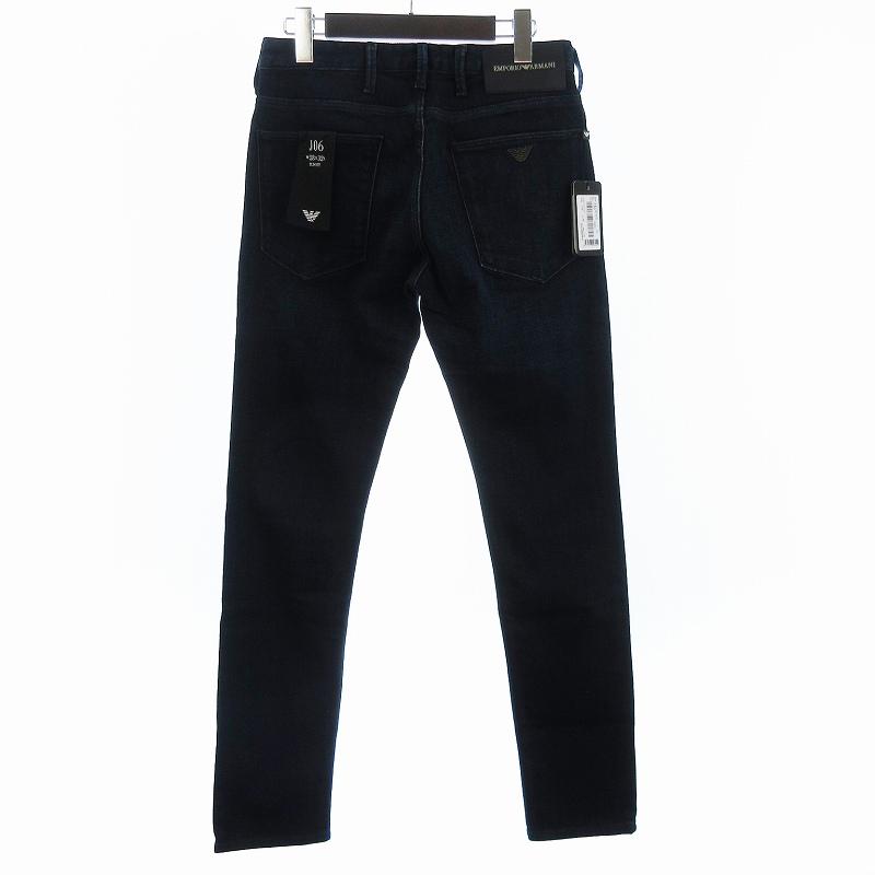 EMPORIO ARMANI ブラックパンツ スリムフィット EMPORIO ARMANI