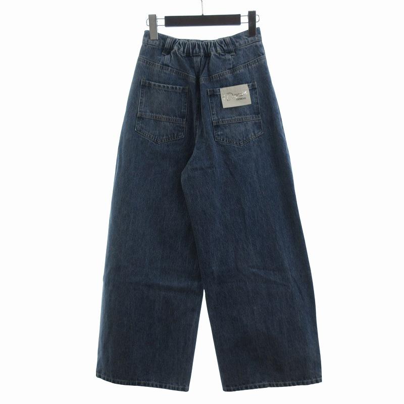 シニカル CYNICAL コクーン ハイウエスト デニムパンツ ジーンズ