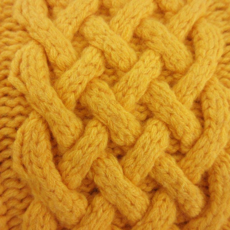 ドゥロワー Drawer アラン ベスト ニット カシミヤ混 6518-199-0303