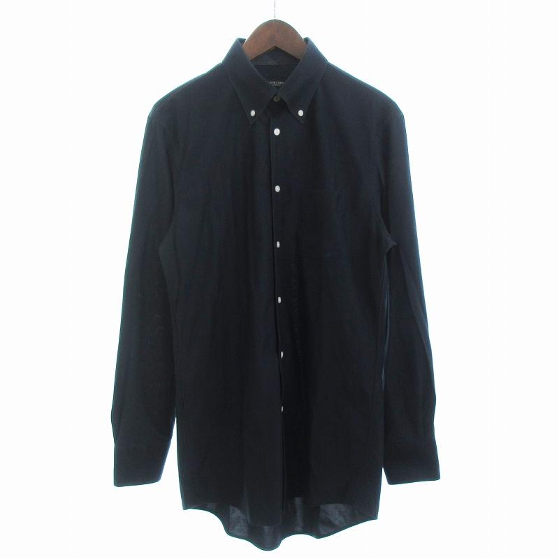 ブラックレーベル　クレストブリッジ　長袖　ボタンダウンシャツ　サイズL ネイビー ブラックレーベルクレストブリッジ BLACK LABEL CRESTBRIDGE シャツ