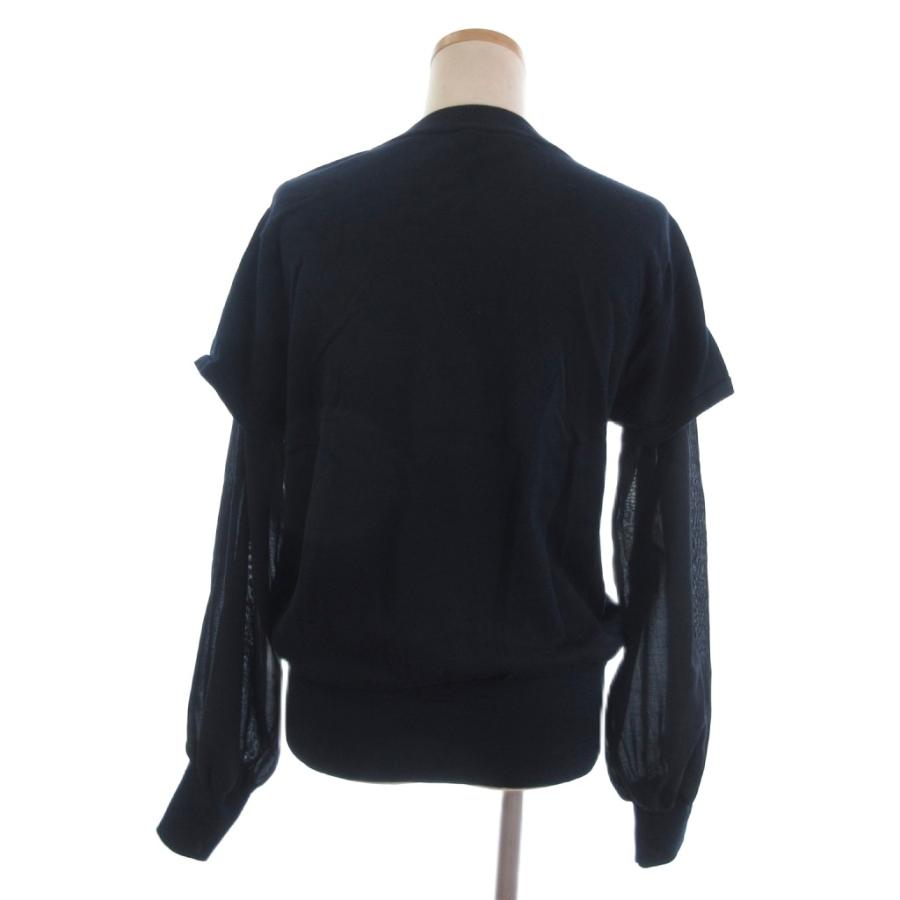 美品】 HYKE / ハイク | 2025SS | CREW NECK CROPPED SWEATER WITH  