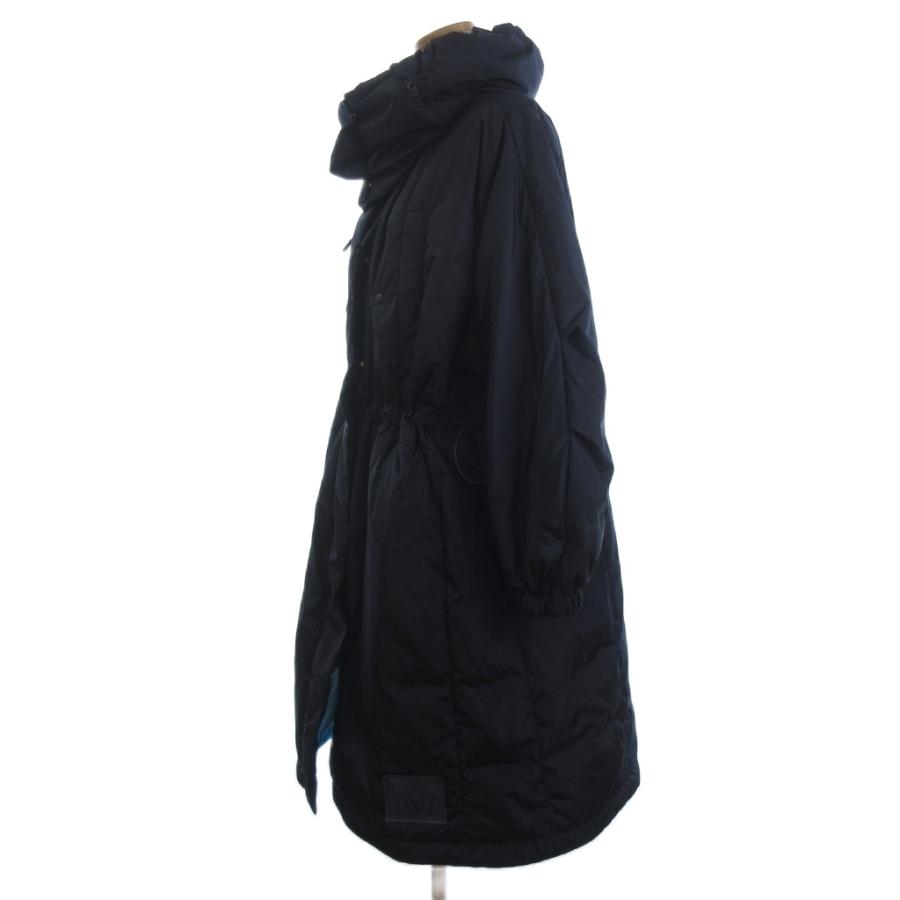 ドゥロワー Drawer ナイロン ダウン ロングコート 6525-299-0788 紺