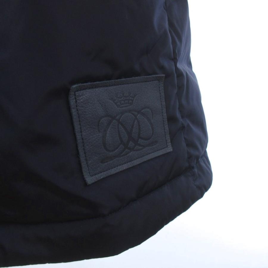 ドゥロワー Drawer ナイロン ダウン ロングコート 6525-299-0788 紺