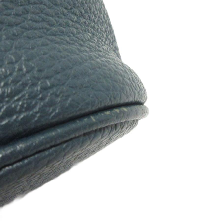 アタオ ATAO ショルダーバッグ ハンド 斜め掛け レザー 青系 ブルー系  