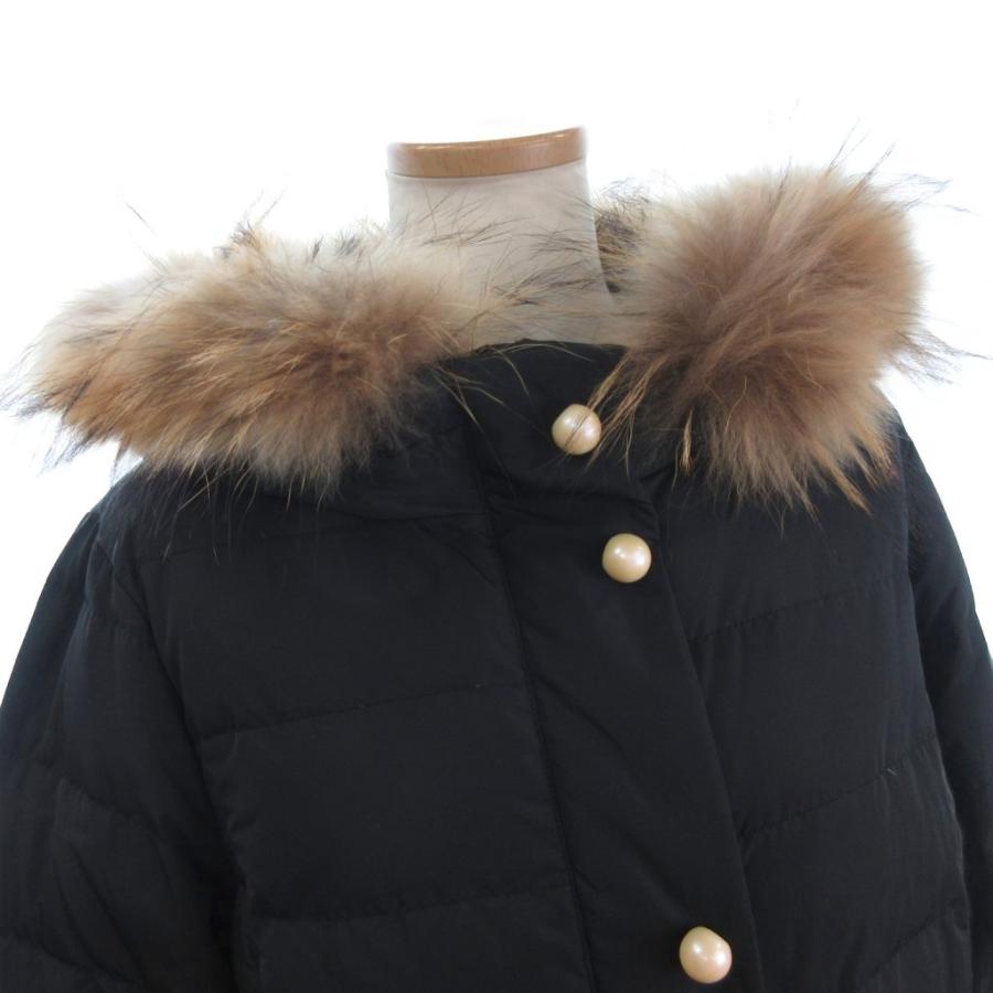 フランシュリッペ franche lippee パール調ボタン ダウンコート