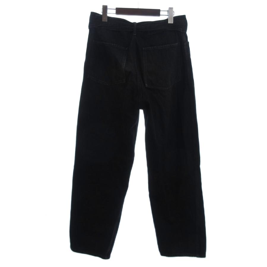 コモリ COMOLI 23SS デニムベルテッドパンツ ジーンズ ワイド