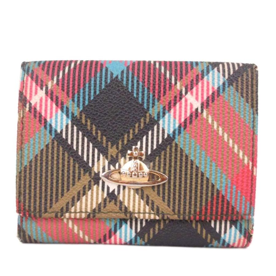 未使用　VivienneWestwood レザー三つ折り財布　マルチカラー 楽天市場】ヴィヴィアン 三つ折り 財布（カラーマルチカラー）の通販