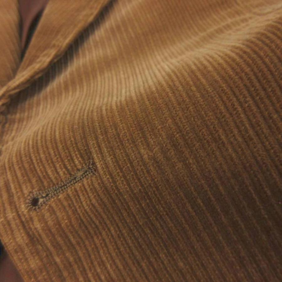 ケント KENT コーディロイ テーラードジャケット ブレザー ブラウン