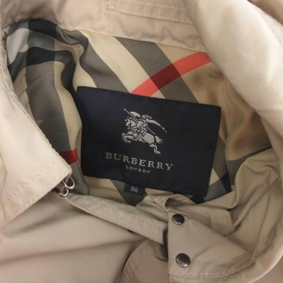 【中古】バーバリー ロンドン パッカブルポンチョ ブルゾン ボタン フード B1A27-525-40 ベージュ 38 レディース バーバリー ロンドン BURBERRY LONDON パッカブルポンチョ ブルゾン