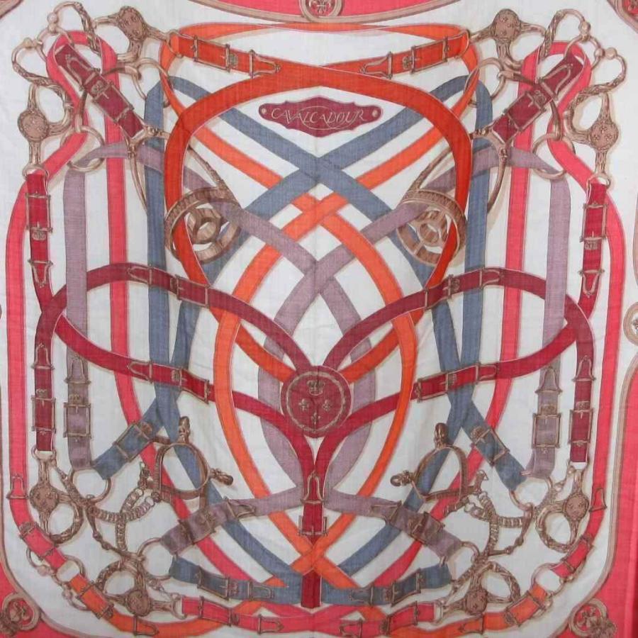 HERMES（エルメス） カヴァルカドゥール カシシル カレ140 ストール