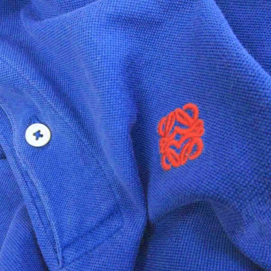 LOEWE（ロエベ） アナグラム ポロシャツ カットソー 半袖 鹿の子 ワン