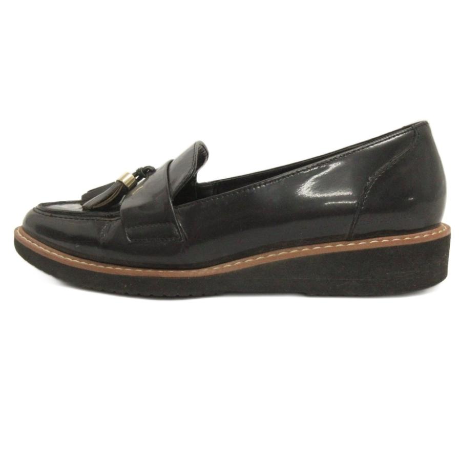 DIANA（ダイアナ） ローファー タッセル ポインテッドトゥ エナメル 22