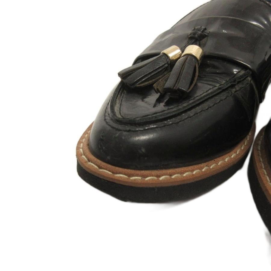 DIANA（ダイアナ） ローファー タッセル ポインテッドトゥ エナメル 22