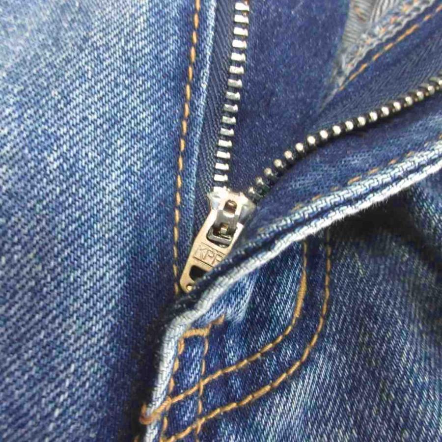 サグ クラブ THUG CLUB 美品 モヒカンフェイクレザーデニムパンツ 