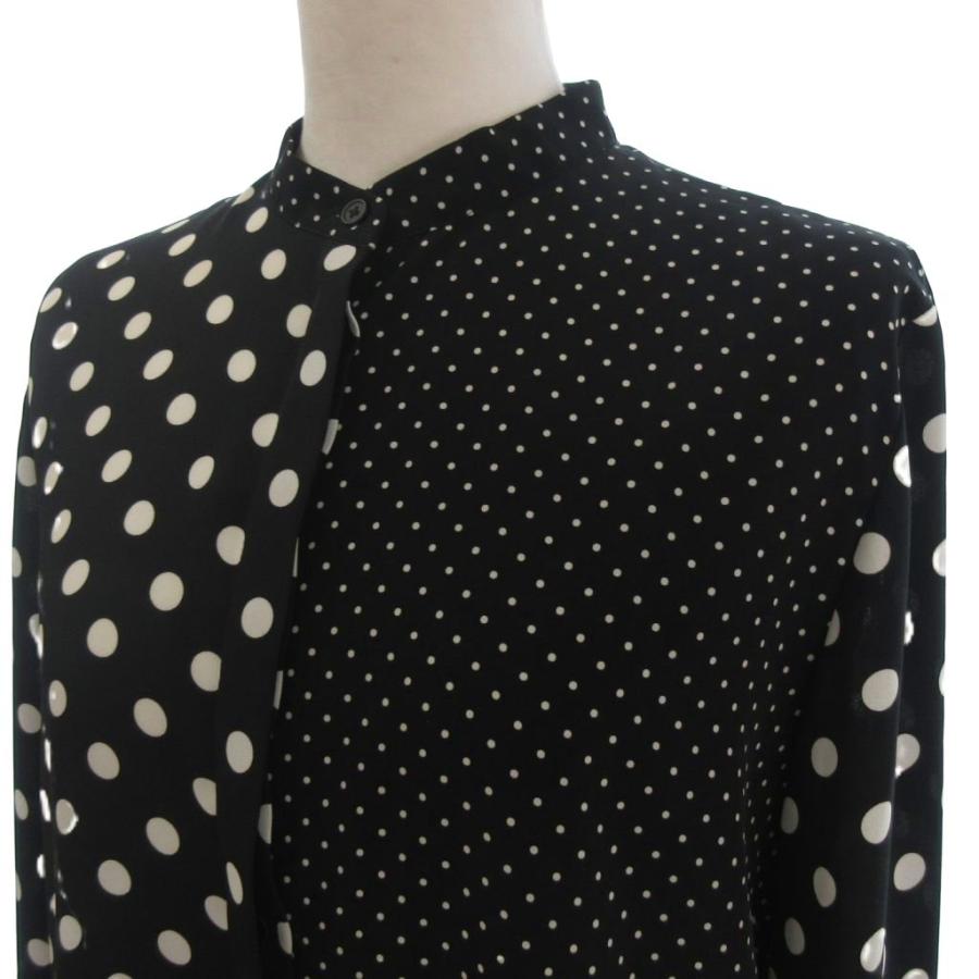 ピーエスポールスミス PS Paul Smith 美品 バンドカラー ドット