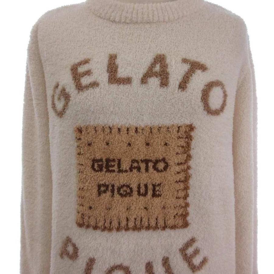 ジェラートピケ gelato pique 24AW パウダービスケット ニット