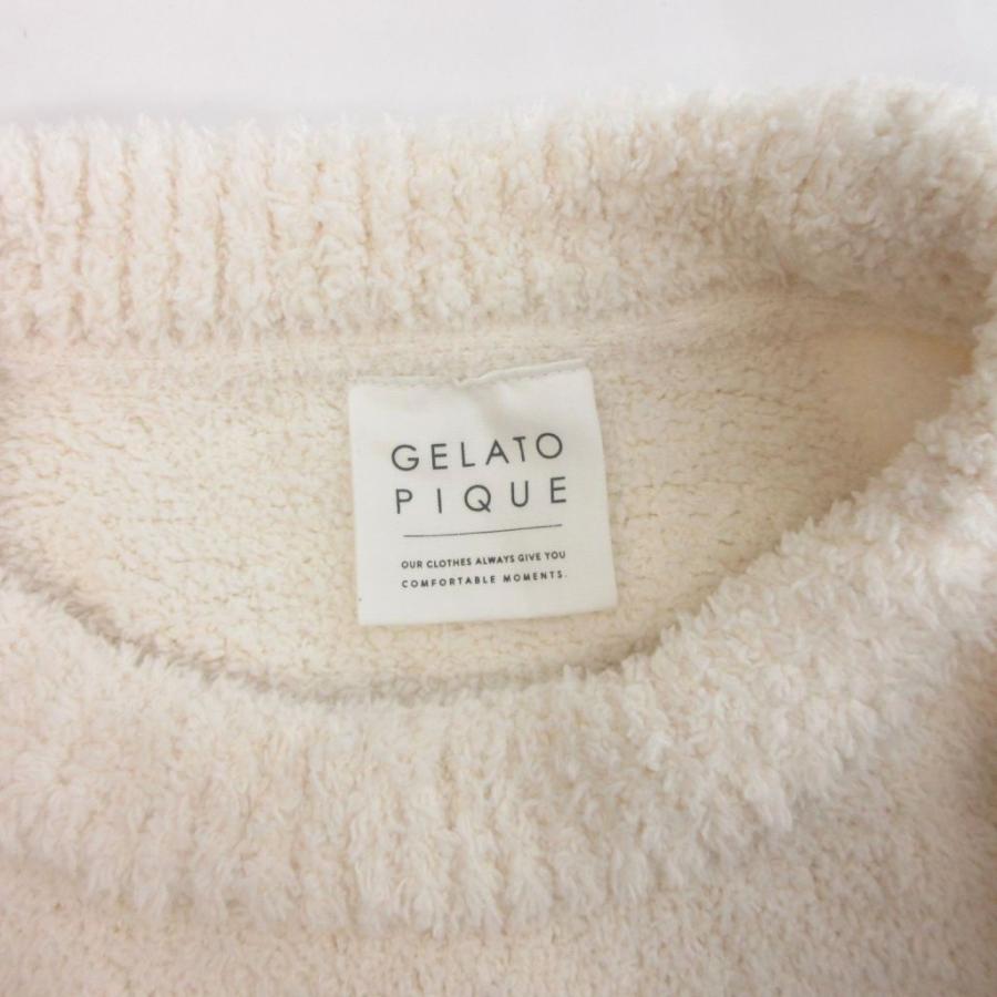 ジェラートピケ gelato pique 24AW パウダービスケット ニット