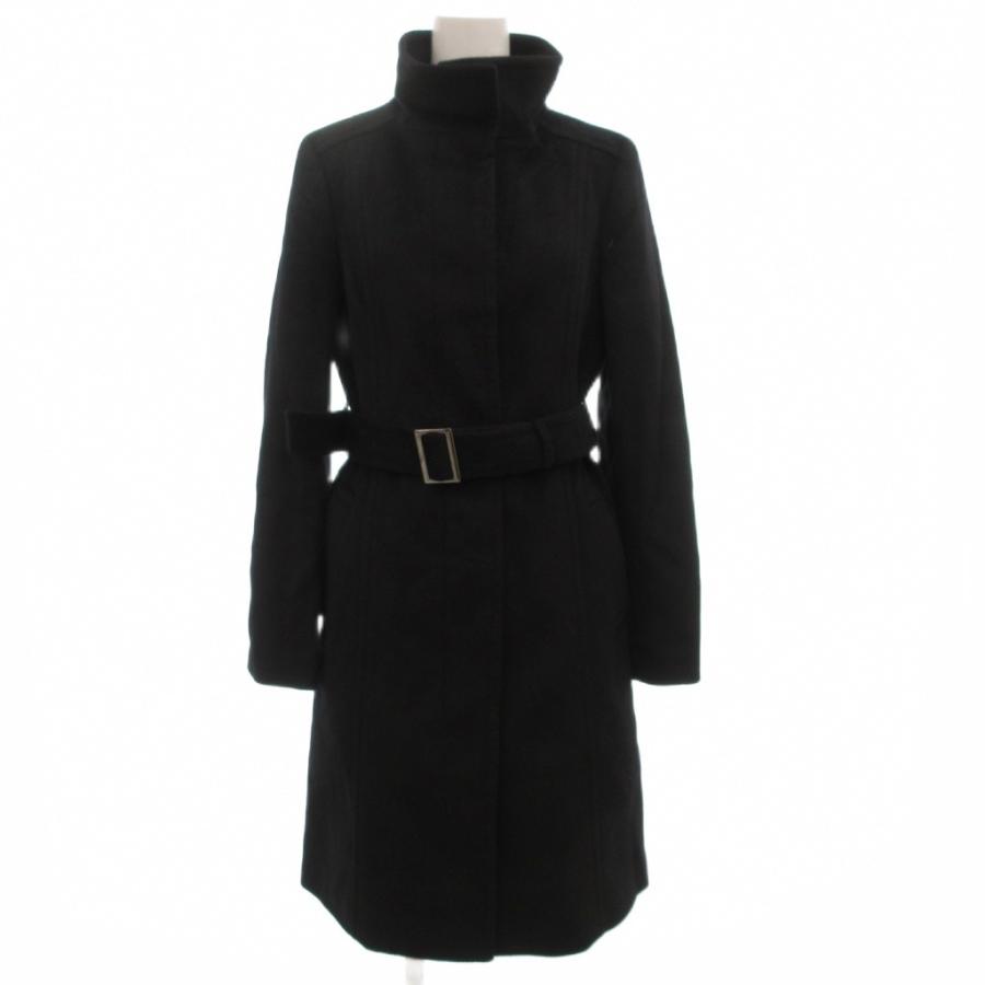 UNTITLED（アンタイトル） アンゴラコート ロング スタンドカラー