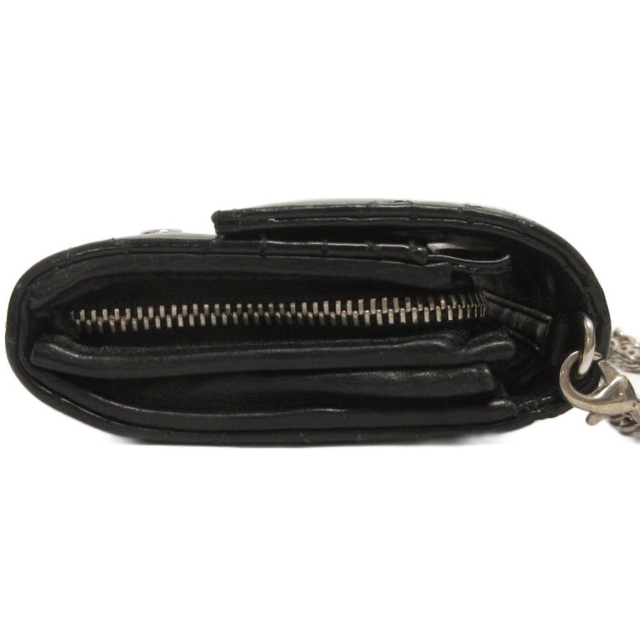 ディオール Dior ニューロック チェーンウォレット カナージュ 長財布