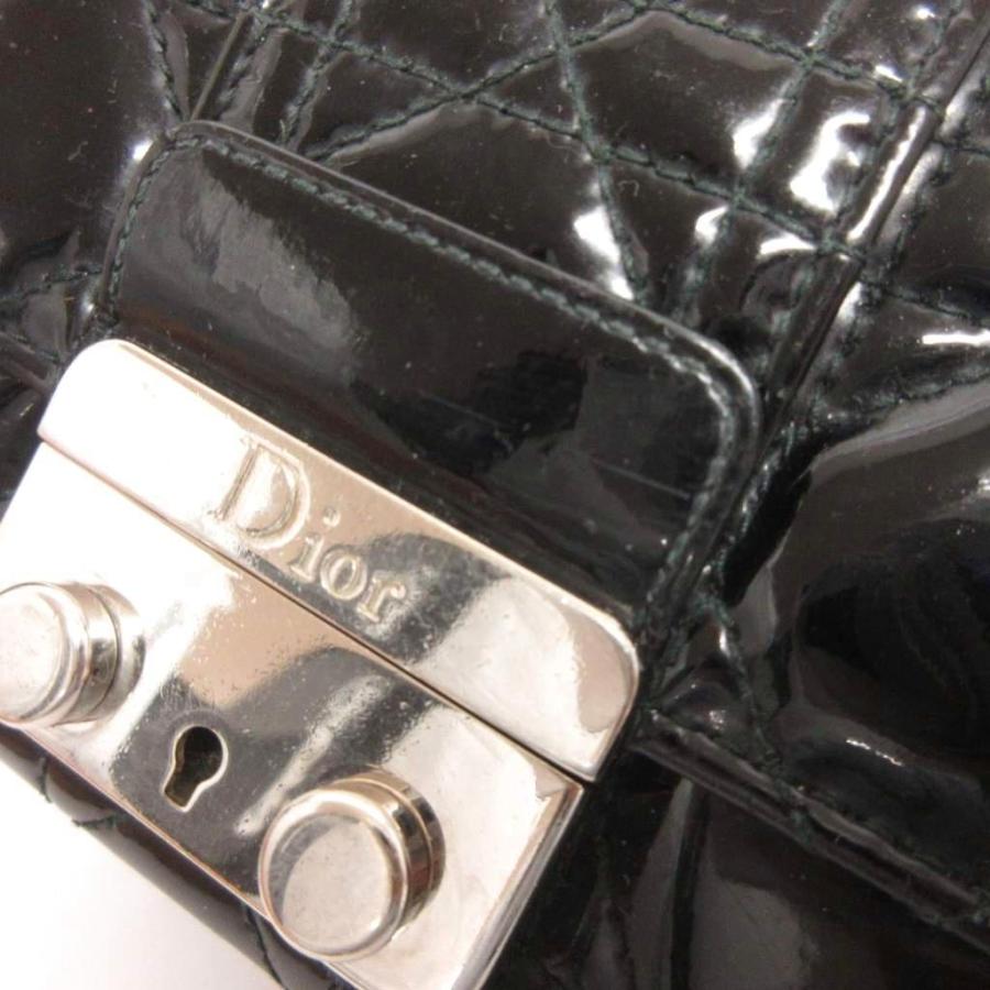 ディオール Dior ニューロック チェーンウォレット カナージュ 長財布