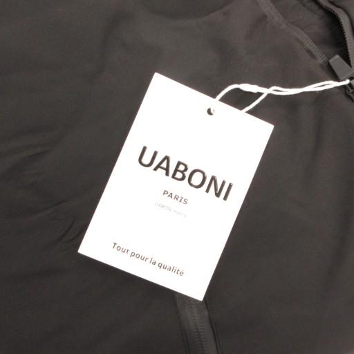 【中古】未使用品 ユアボニ UABONI タグ付き ダウンジャケット ジップアップ フード 50 黒 ブラック /GV メンズ 未使用品 ユアボニ UABONI タグ付き ダウンジャケット ジップアップ