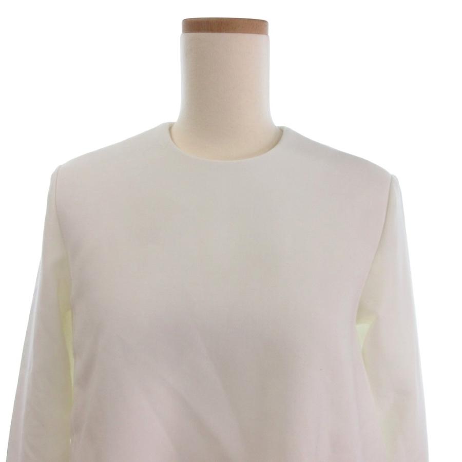 YOKO CHAN長袖ブラウス　パール　ホワイト白 YOKO CHAN長袖ブラウス パール ホワイト白 YOKO CHAN ヨーコ チャン