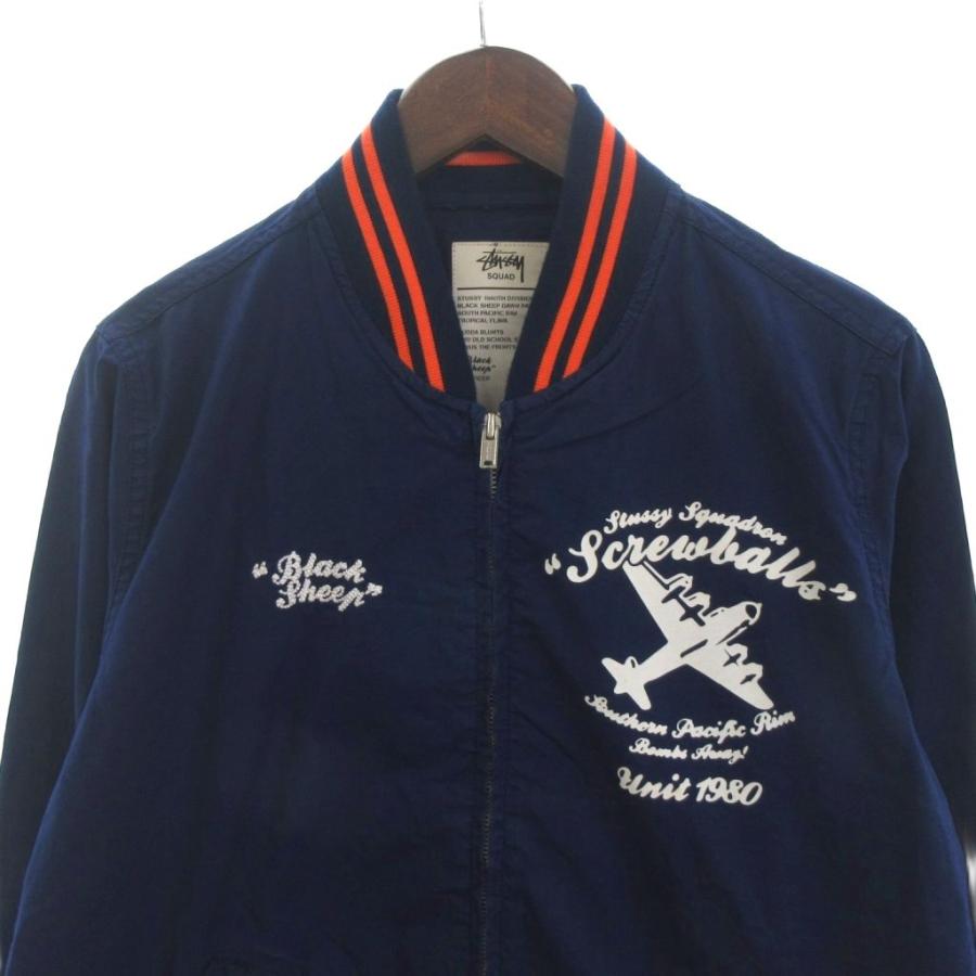 STUSSY（ステューシー） STUSSY BLACK SHEEP スタジャン ブルゾン