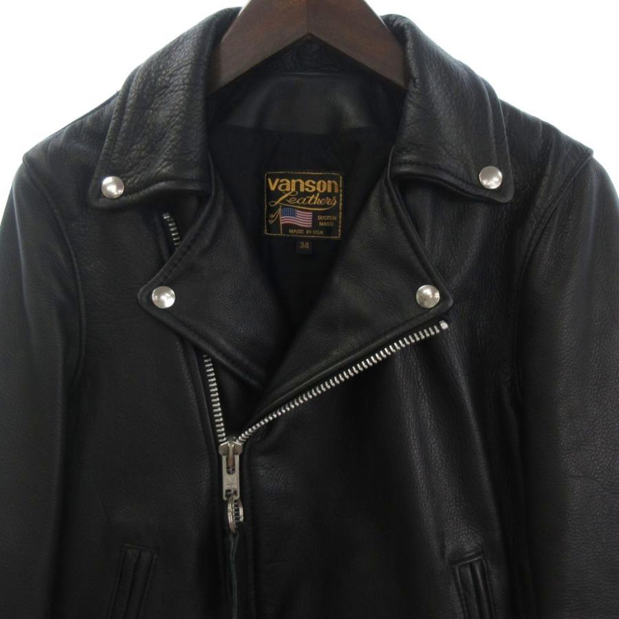 未使用品 バンソン VANSON タグ付き C2R ダブルライダースジャケット