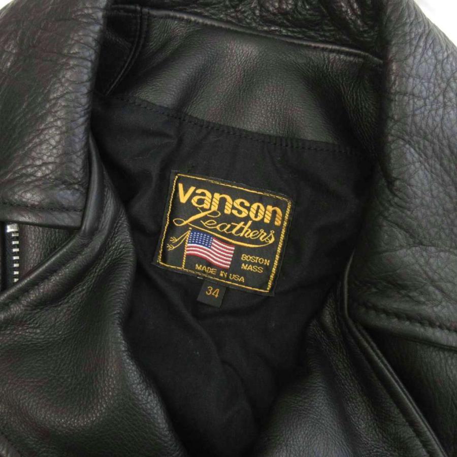 未使用品 バンソン VANSON タグ付き C2R ダブルライダースジャケット