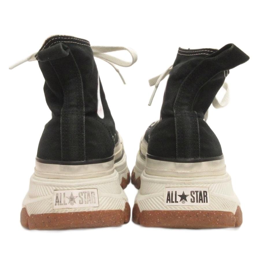 CONVERSE コンバース スニーカー シューズ ハイカット 厚底 1SD662 黒