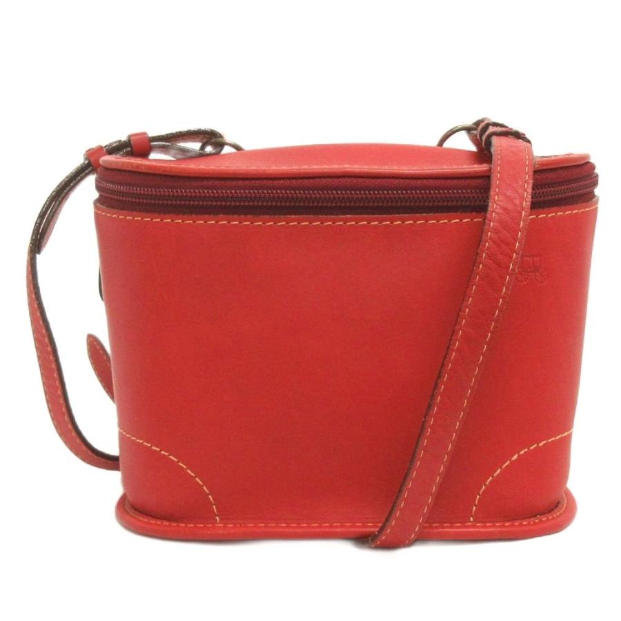 ペレボルサ Pelle Borsa バニティ ショルダーバッグ 斜めがけ レザー