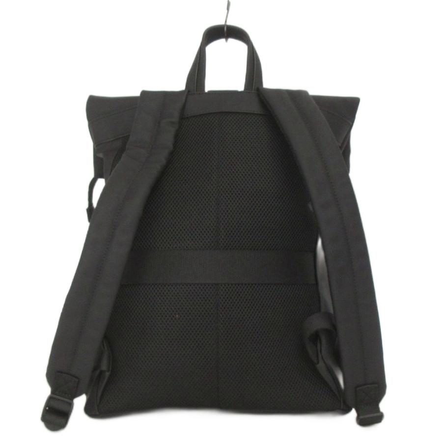 ZARA（ザラ） リュックサック デイパック 無地 黒 ブラック 鞄 □FF