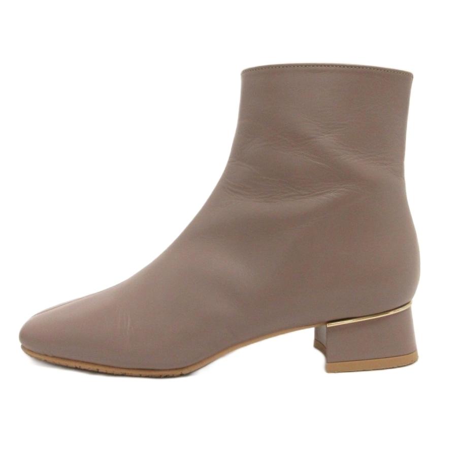 DIANA（ダイアナ） ショートブーツ サイドジップ ヒール レザー