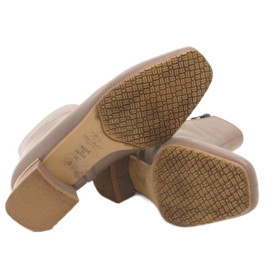 DIANA（ダイアナ） ショートブーツ サイドジップ ヒール レザー