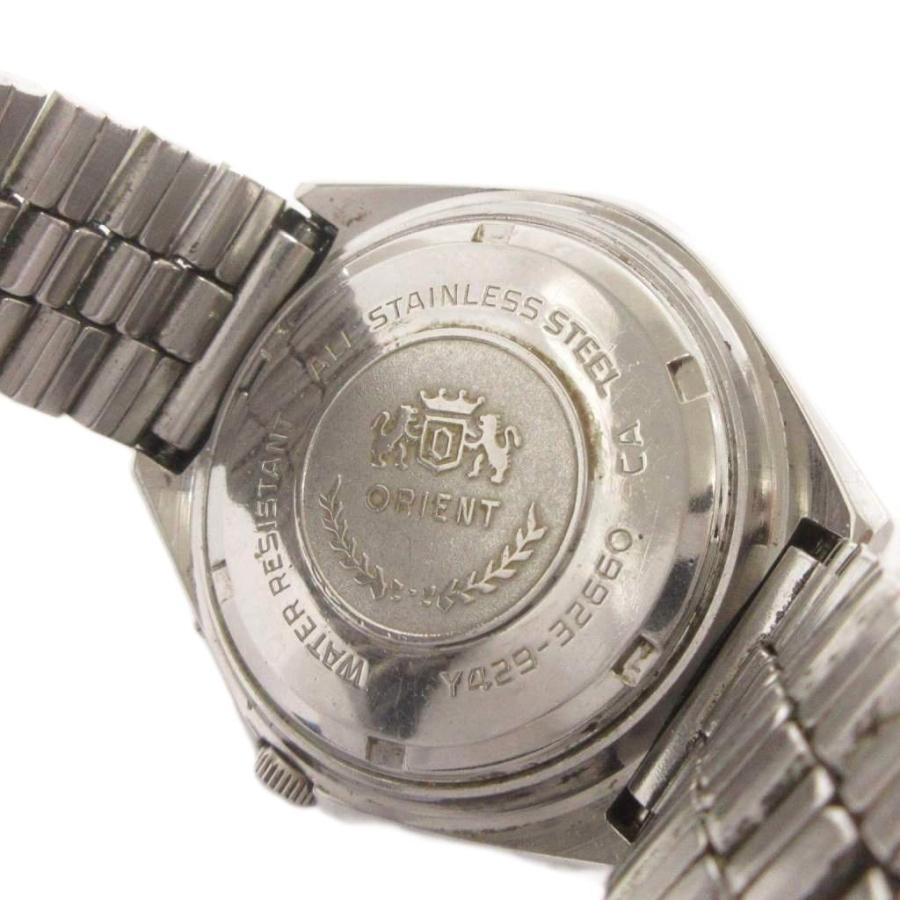 オリエント ORIENT クロノエース 腕時計 自動巻 アナログ 文字盤 白