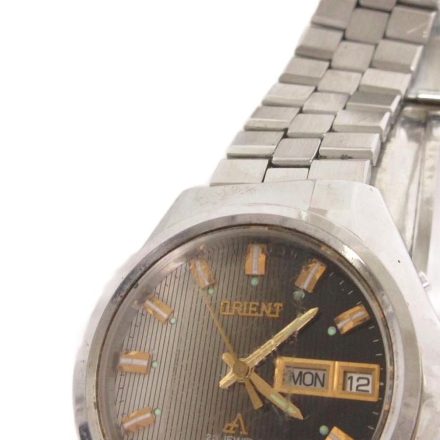 オリエント ORIENT クロノエース 腕時計 自動巻 アナログ 文字盤 白