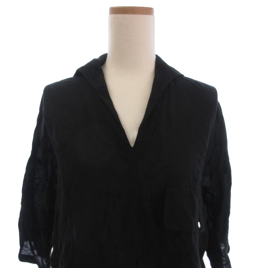 マリンフランセーズ 別注 CHEVAL plus ブラウス シャツ 半袖 開襟