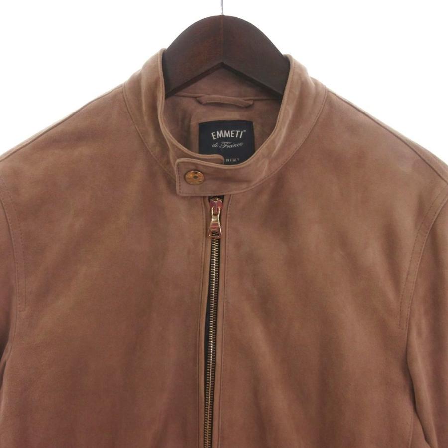 セール中 EMMETI/レザージャケット・ブルゾン/46/羊革/ラムレザー