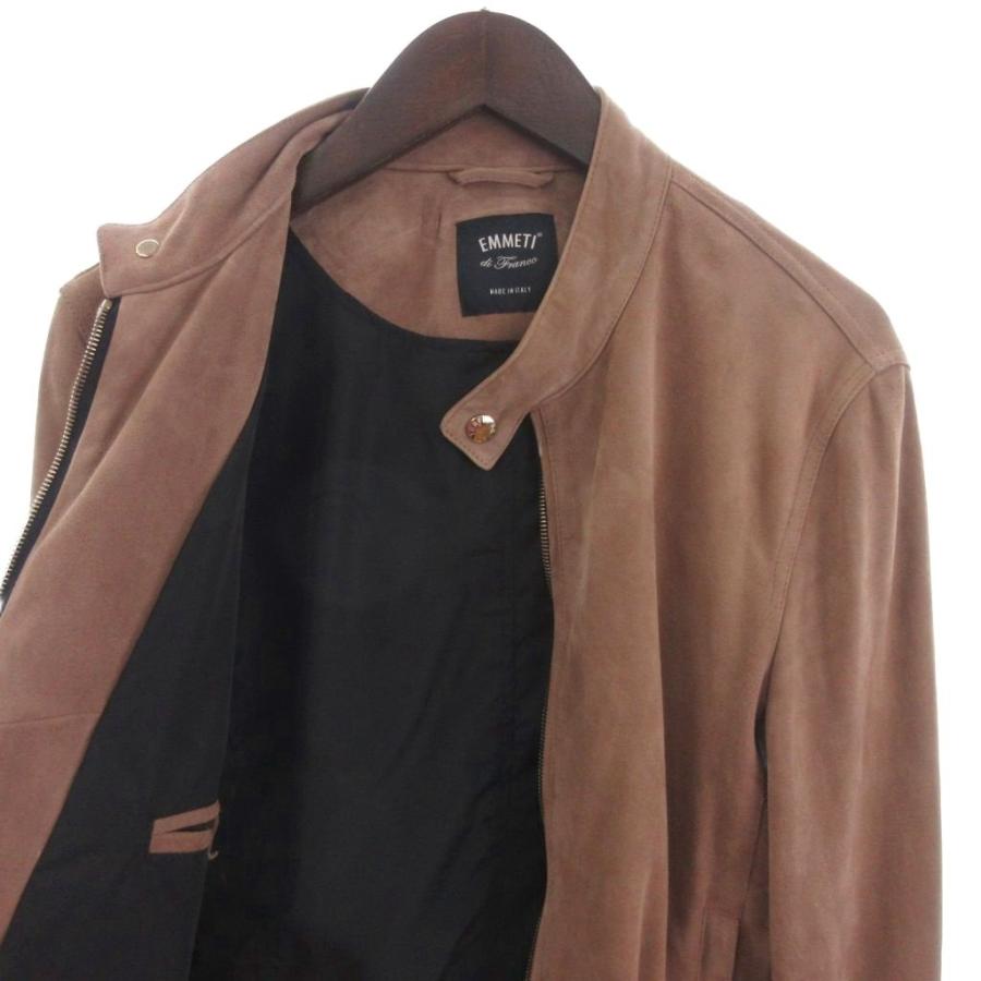 エンメティ EMMETI シングル ライダース レザージャケット