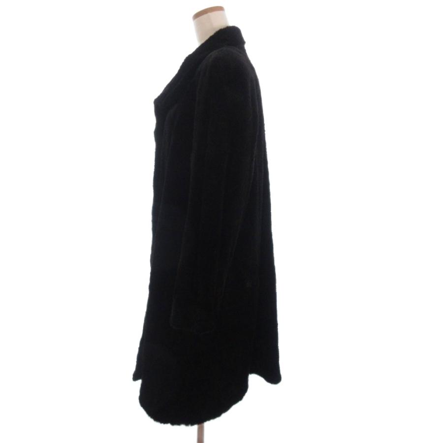 ギラロッシュ Guy Laroche Paris 毛皮コート ロング丈 ファー