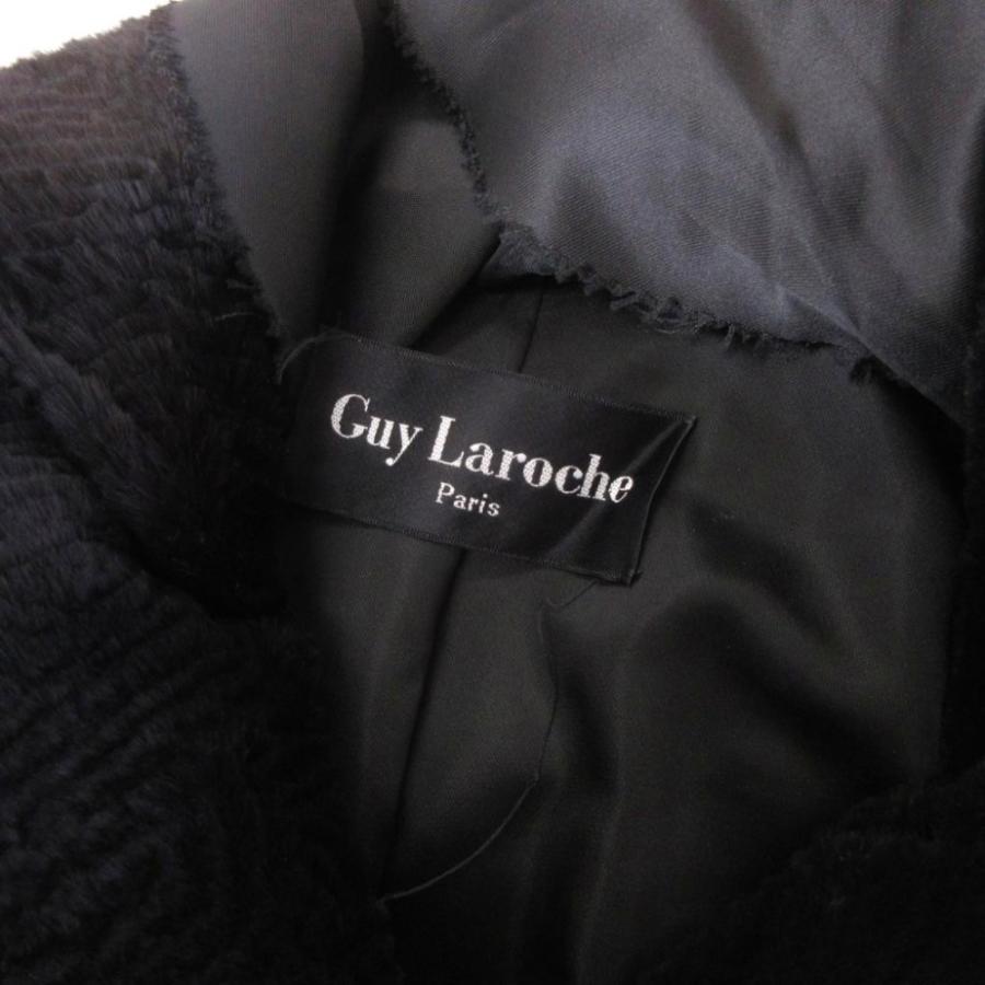 ギラロッシュ Guy Laroche Paris 毛皮コート ロング丈 ファー