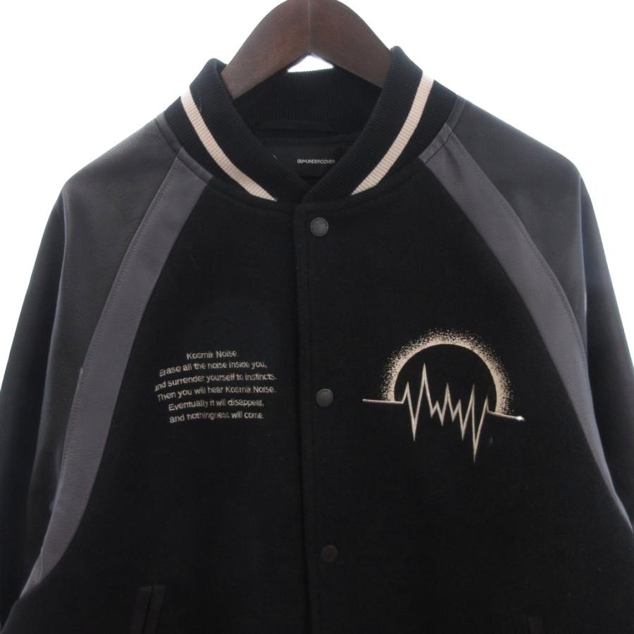 ジーユー GU アンダーカバー UNDERCOVER スタジャン ブルゾン スナップ