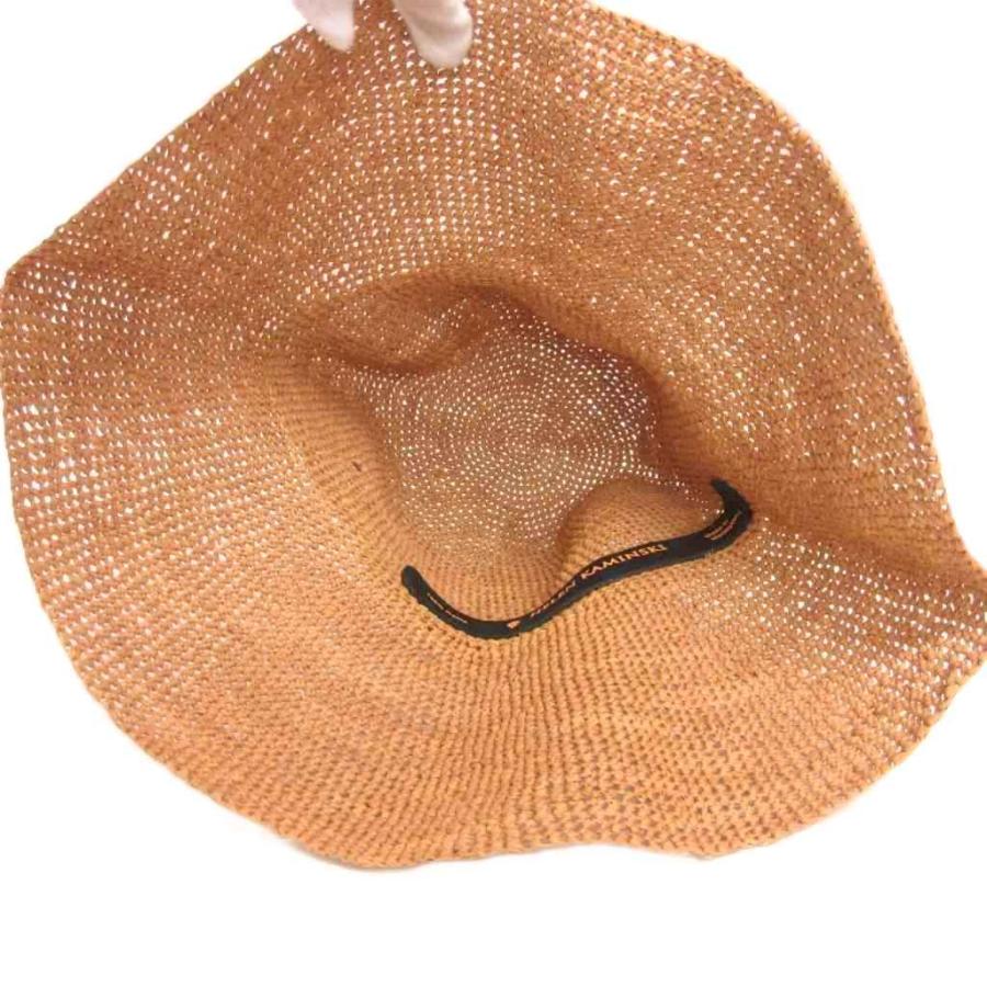 ヘレンカミンスキー HELEN KAMINSKI 美品 RAFFIAハット ラフィア 帽子