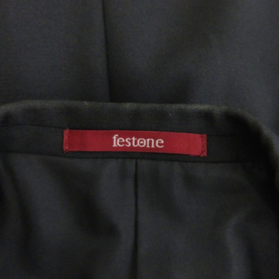 ダーバン DURBAN festone スーツ ダブルジャケット スラックスパンツ