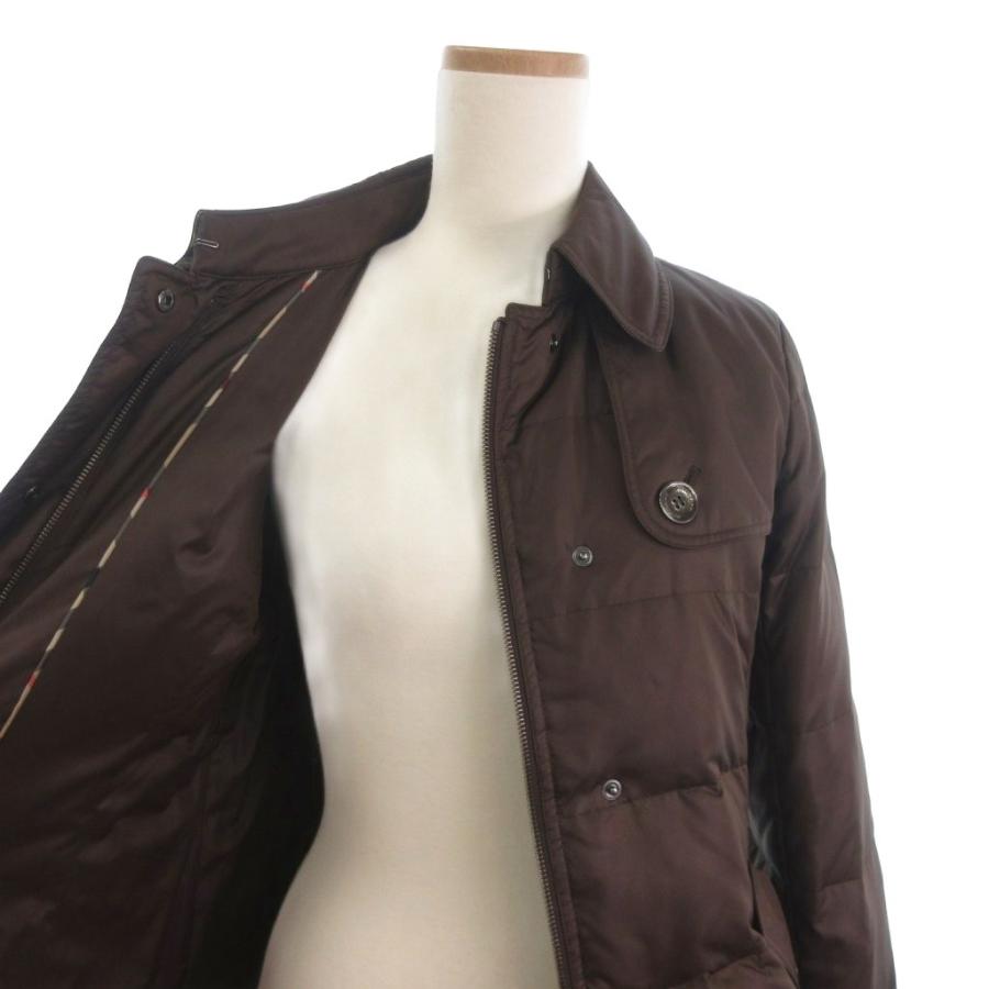 BURBERRY　ダウンジャケット　ブラウン 38 秋冬】BURBERRYLONDON バーバリーロンドン レディース38 ダウンコート