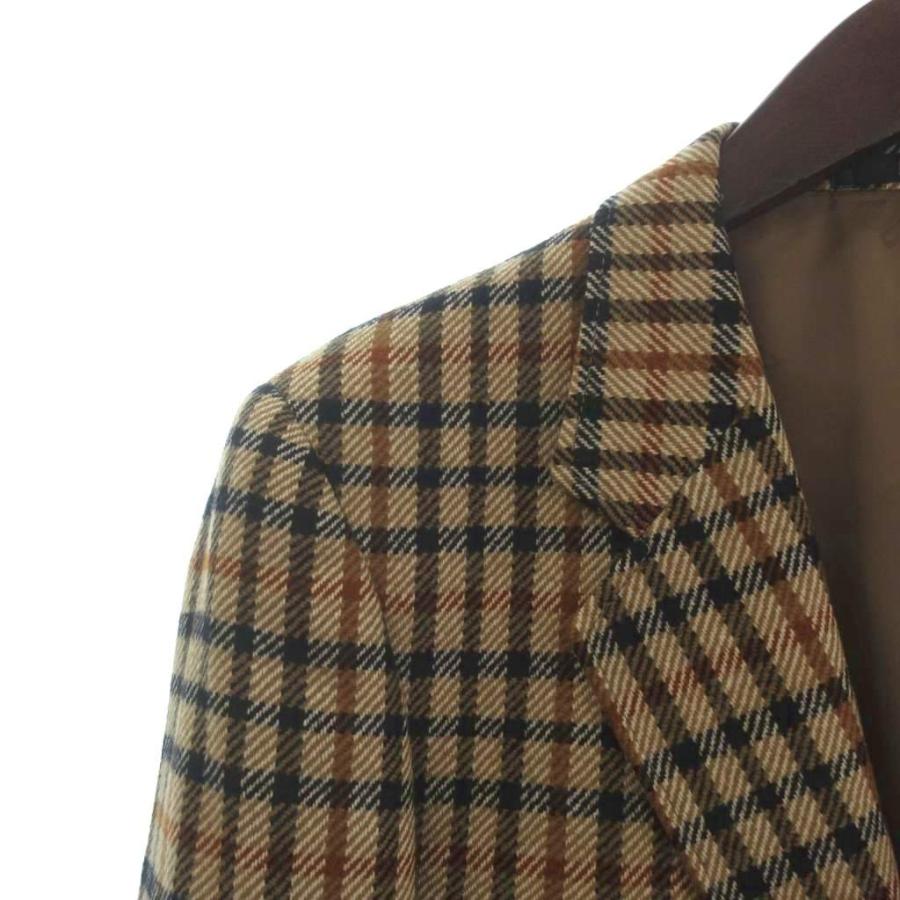 ダックス DAKS テーラードジャケット 長袖 背抜き センターベント 