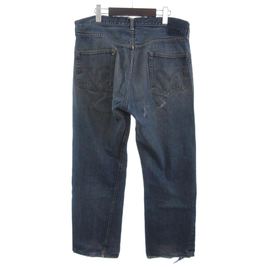 【中古】リーバイス ヴィンテージ 501 デニム パンツ ジーンズ ボタンフライ 66前期 ボタン裏2 インディゴ 青 Levi's（リーバイス） ヴィンテージ 66前期 501 デニム パンツ