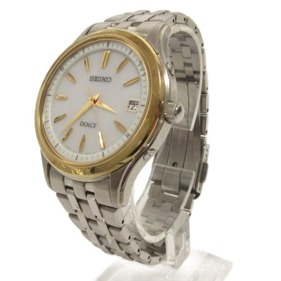 セイコー SEIKO ソーラー 腕時計 ドルチェ アナログ 3針 デイト 7B24